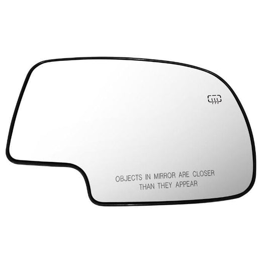 2000 Chevrolet Suburban Passenger Side Mirror Glass Replacement Kit - Heated Side View Parts