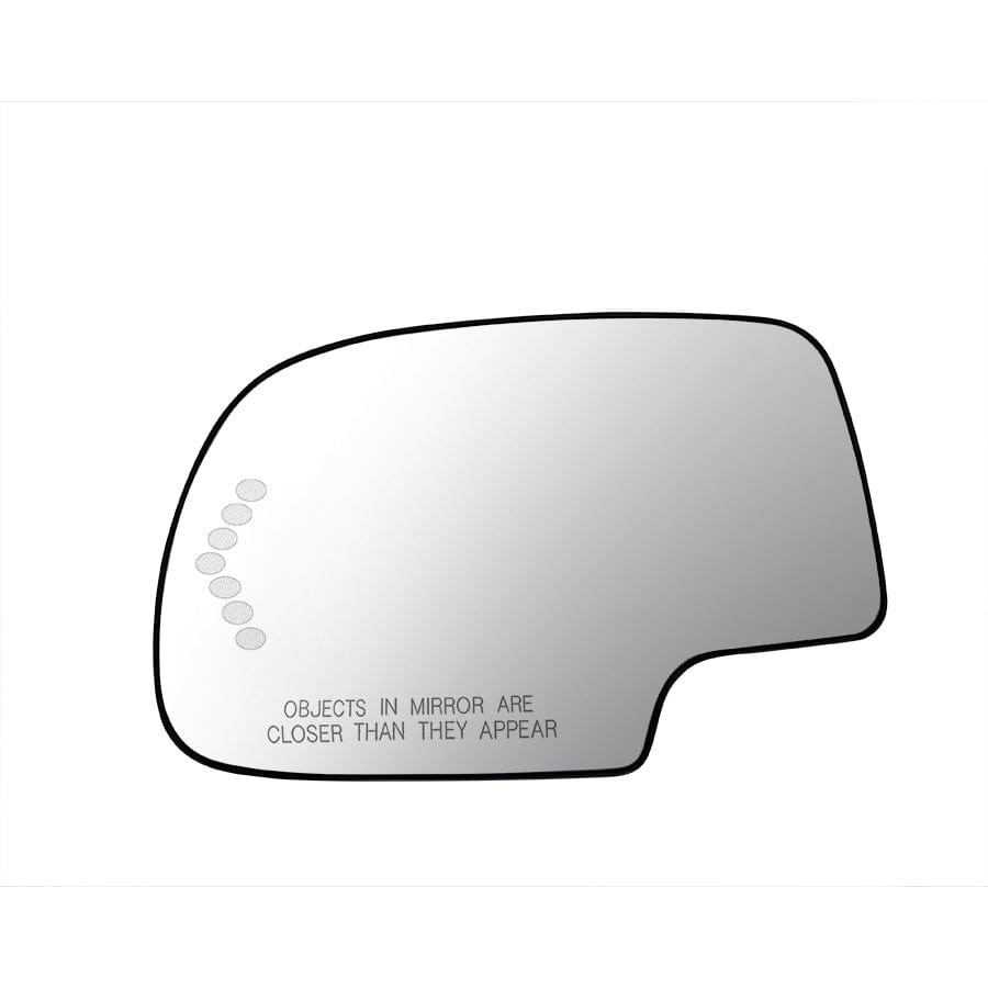 お礼や感謝伝えるプチギフト For Chevy Glass Avalanche 1500 2003 04 Side plate w/backing  05 2006 Door Mirror Mirror Passenger Heated Driver Side Power  Heated w/Body Cladding Gloss Replacement