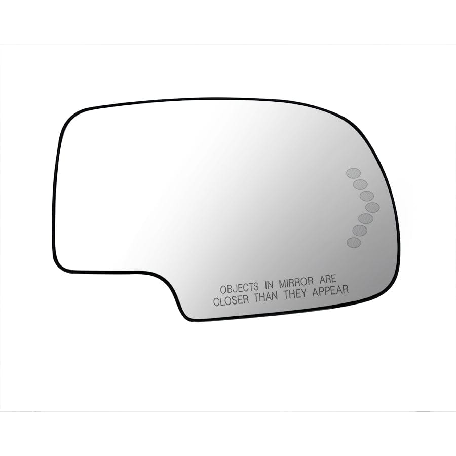 2003 Chevrolet Suburban Passenger Side Mirror Glass Replacement - Turn Signal & Heated Side View Parts